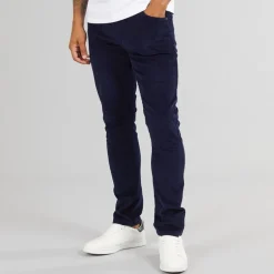 Herre Cordsome Bukser Marineblå