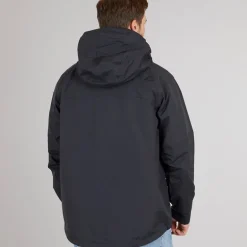Herre Corvo Vandtæt Hætte Skal Jakke Sort