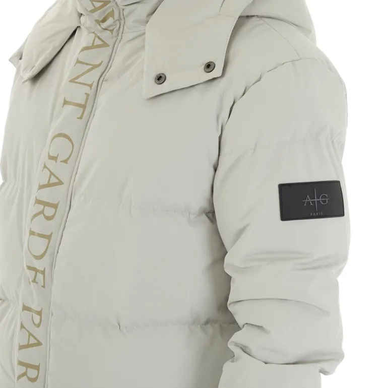 Herre Cottian Pufferjakke Frostgrå