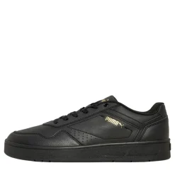 Herre Court Classic Sneakers Sort/ Guld