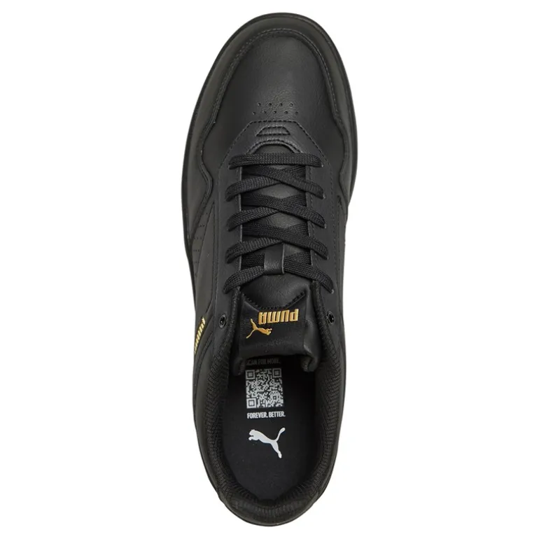 Herre Court Classic Sneakers Sort/ Guld