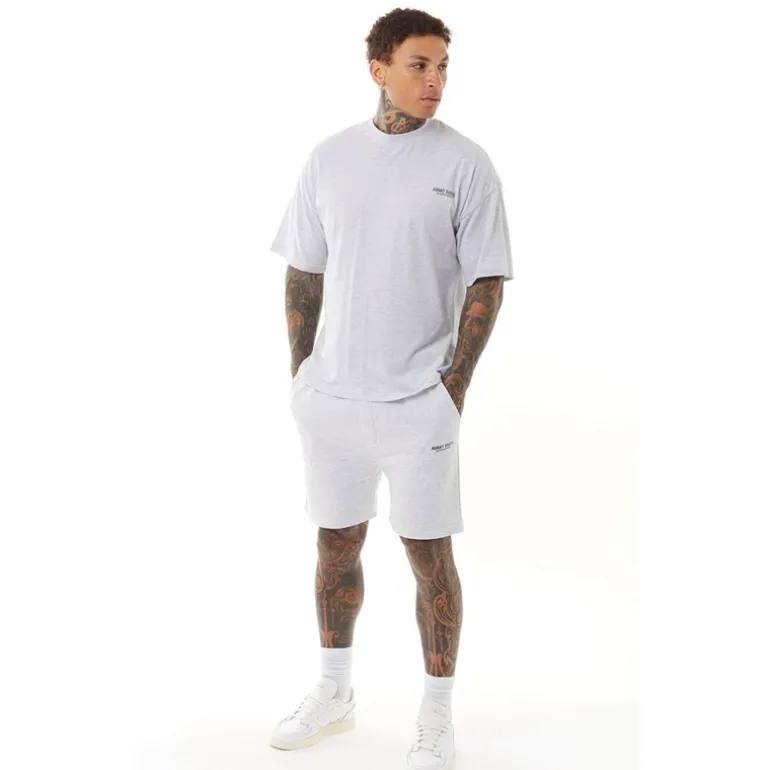 Herre Creative T-shirt Lys Grå Melange