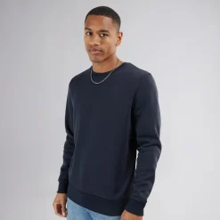 Herre Crew Neck Sweatshirt Blå