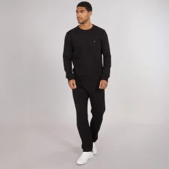 Herre Crew Træningsdragt Sort