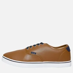 Herre Deck PU Lærredgummisko Brun