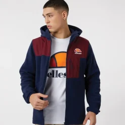 Herre Drago Fleecejakke med hætte Blå