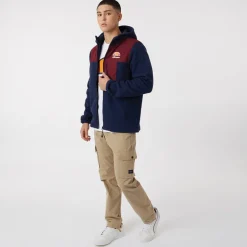 Herre Drago Fleecejakke med hætte Blå