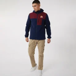 Herre Drago Fleecejakke med hætte Blå