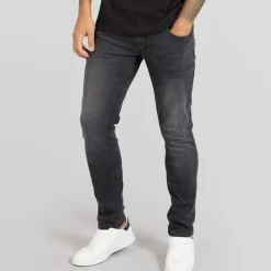 Herre Duck And Cover Maylead Slim Jeans Sort