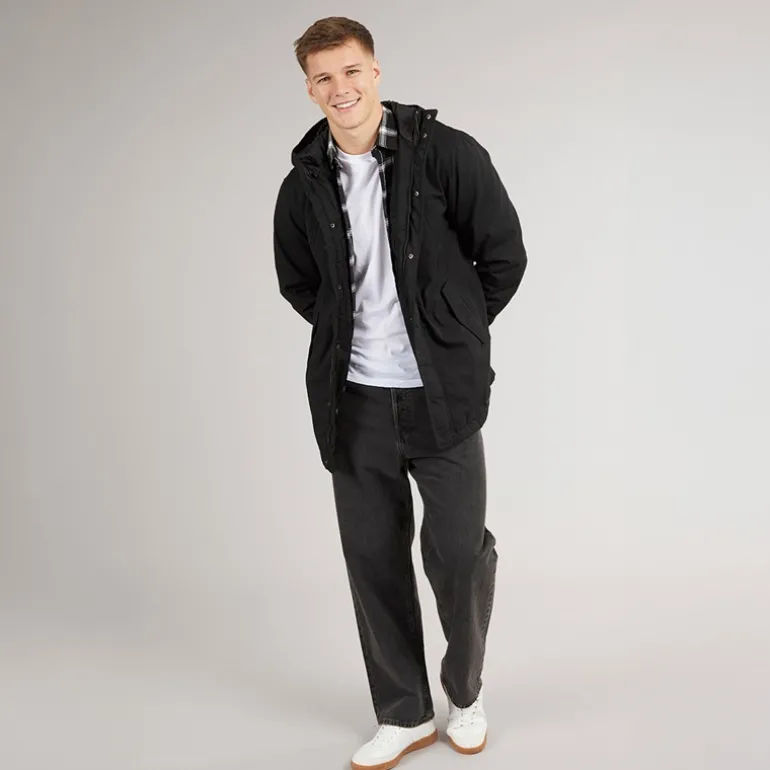 Herre Elan Efterårsjakke True Black