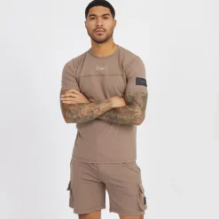 Herre Elation Co-Ord Sæt Brun