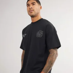 Herre Emblem T-shirt Sort