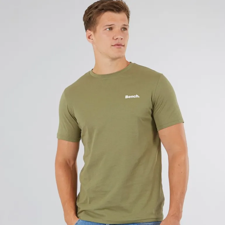 Herre Envoy Fem-pak T-shirts Sort/Lyse Khaki/Hvid/Sten/Stålgrå