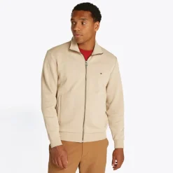 Herre Essential Intechno Sweatshirt med lynlås Sandeltræ