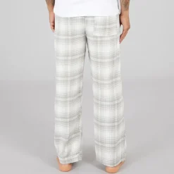 Herre FC flannel bukser Scot Light Grey Melange/​Off White