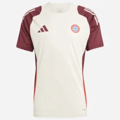 Herre FCB FC Bayern München Champions League Træningstrøje Linen/​Shadow Red