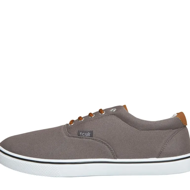 Herre FCUK Dæk Lærred Pumps Grå