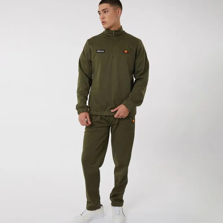 Herre Ferrari Poly Tracksuit Khaki