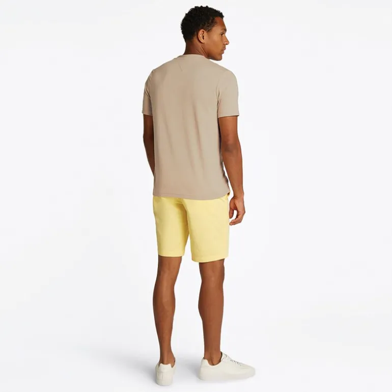 Herre Flag Box T-Shirt Sandalwood