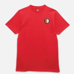 Herre FR Feyenoord Core Bomulds T-shirt Chinese Red