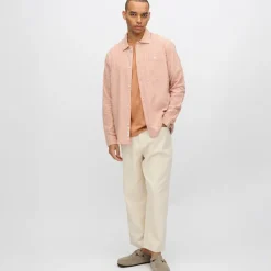 Herre Francis Langærmet Skjorte 1235 Sandstorm