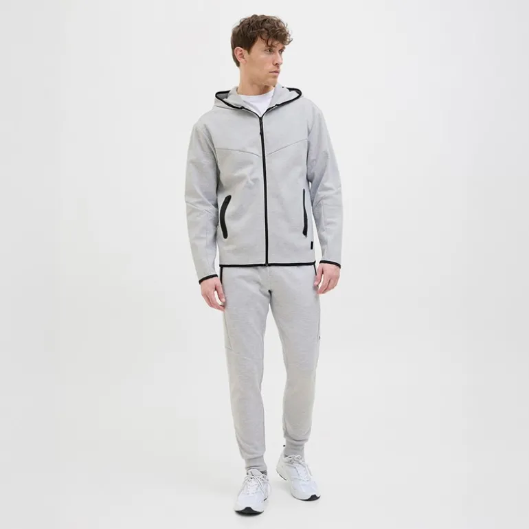 Herre Fusion Joggers Light Grey Melange