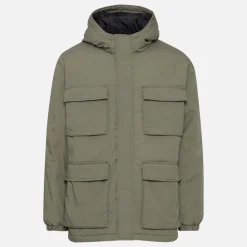 Herre Gaben Utility Jakke Dusty Olive
