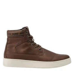Herre Game High T1055 Sneakers Cognac