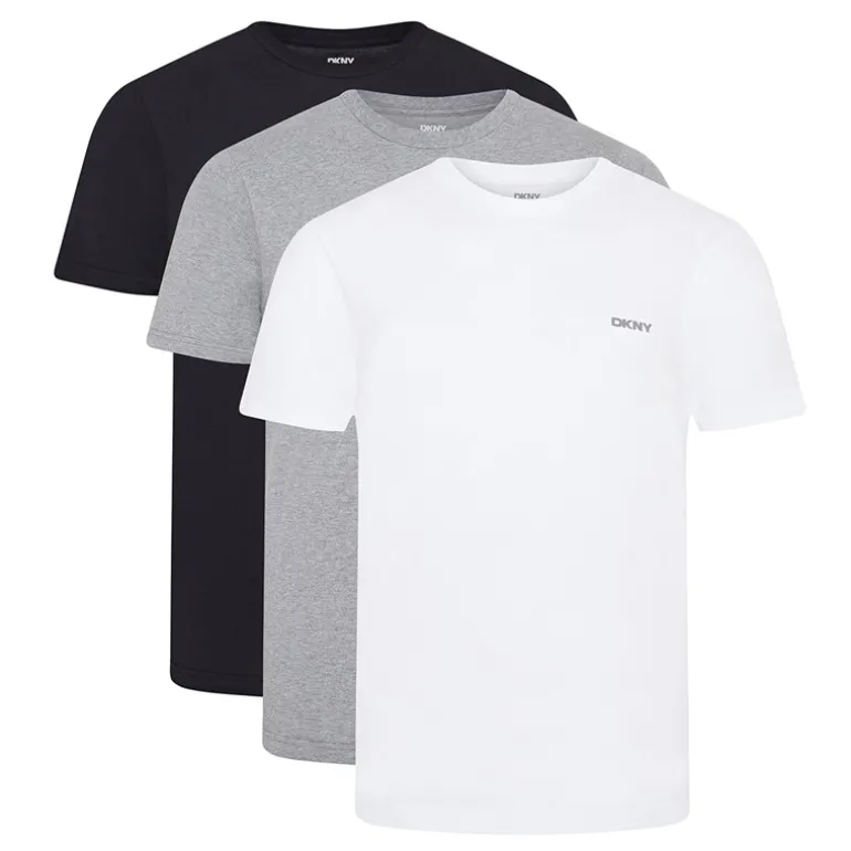 Herre Giants 3-pak T-shirts Sort/Hvid/Grå Melange