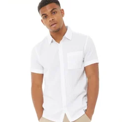 Herre Gilles Skjorter med korte ærmer Hvid
