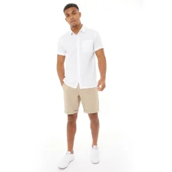 Herre Gilles Skjorter med korte ærmer Hvid