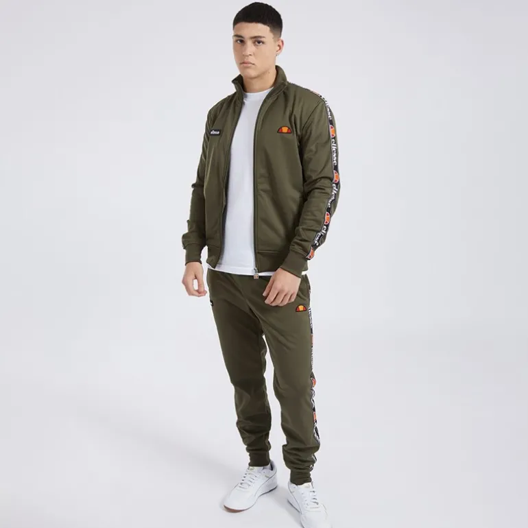 Herre Giraldo Tapede Poly Tracksuit Khaki