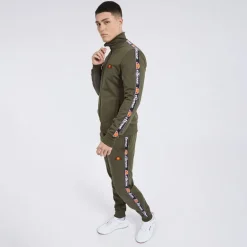 Herre Giraldo Tapede Poly Tracksuit Khaki