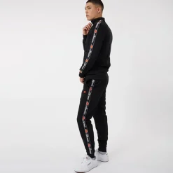 Herre Giraldo Tapet Poly Tracksuit Sort