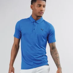 Herre Golf Icon Heather 2.0 Left Chest Kortærmet poloer Blå