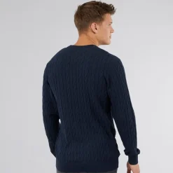 Herre Grant Jumper Mørk Safir