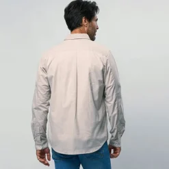 Herre Greg Skjorte Silver Mink