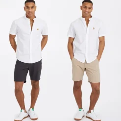 Herre Hansen Chino Shorts Topak Navy/​Stone