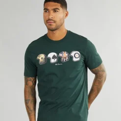 Herre Helmets T-shirts Grøn