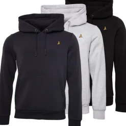 Herre Howard 3-pak Hoodies Sort/Grå/Blå