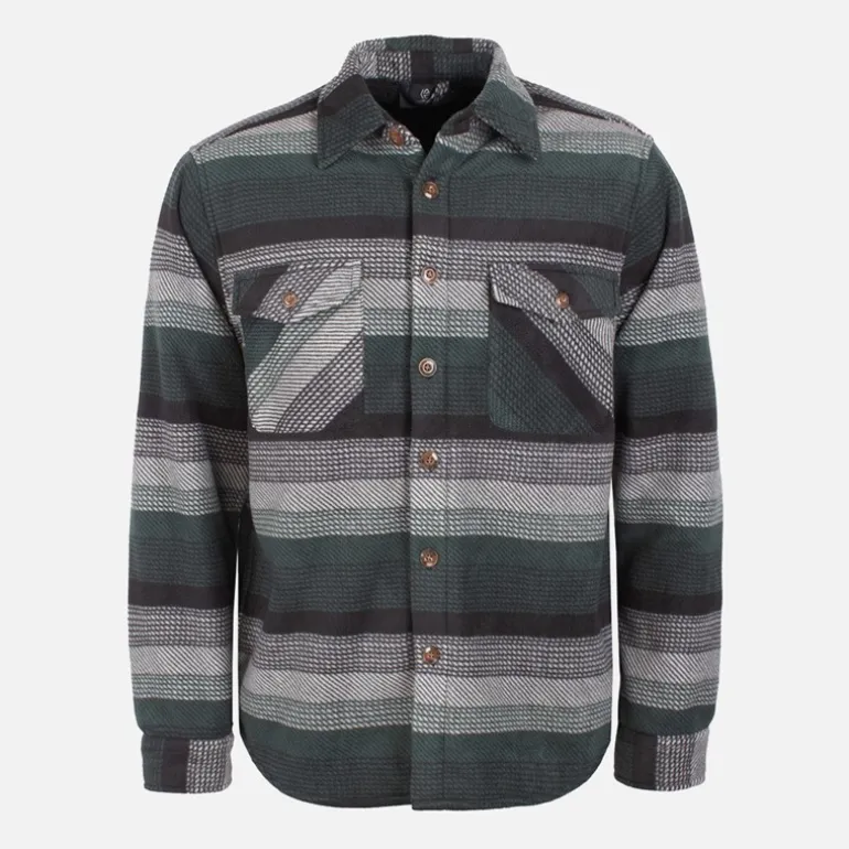 Herre Inlate Polstret Overtrøje Castor Gray