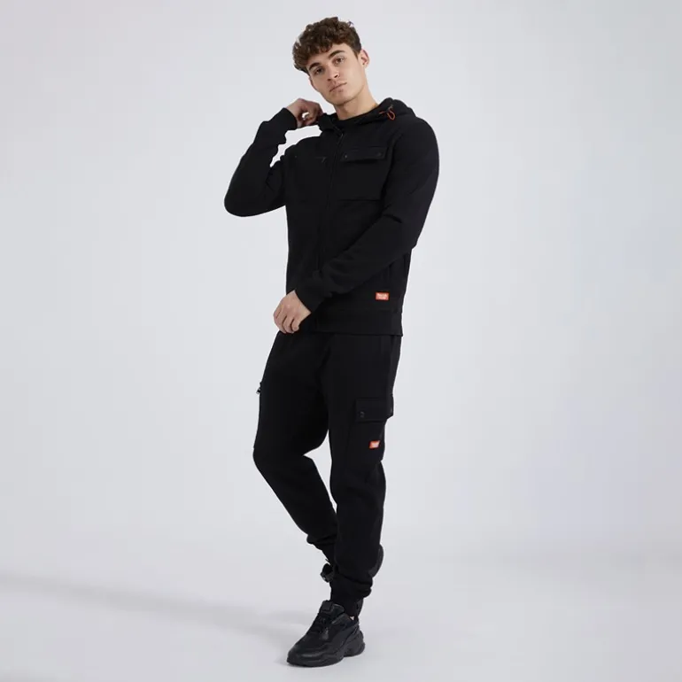 Herre Jarlev Træningsdragt Sort