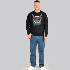 Herre Jule Sweater Sort