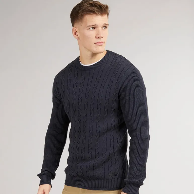 Herre Kabstars Strikket Sweater Navy