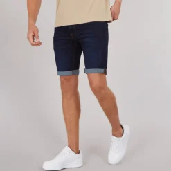 Herre Kaden Denim Shorts Blå