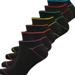 Herre Kaldin Seven Pack Trainer Liner Trænings sokker Sort