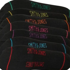 Herre Kaldin Seven Pack Trainer Liner Trænings sokker Sort