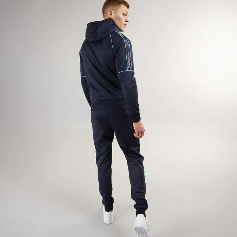 Herre Kraftworks Tricot Træningsdragt Navy/Grøn