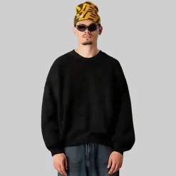 Herre Kurt Koi Levering Sweater Sort