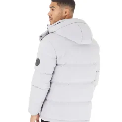 Herre Lang Lang Expedition Jakke Isgrå